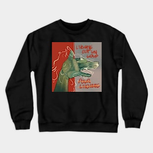 MAN IS A WOLF Crewneck Sweatshirt